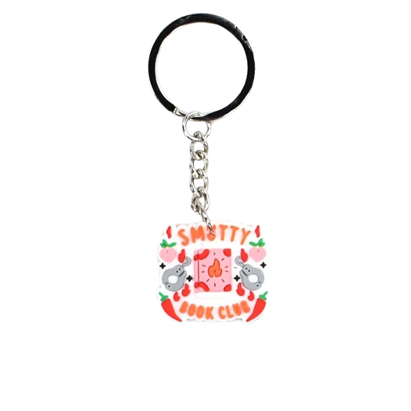 Smut-Themed Book Lover Keychains β Spicy & Fun Accessories