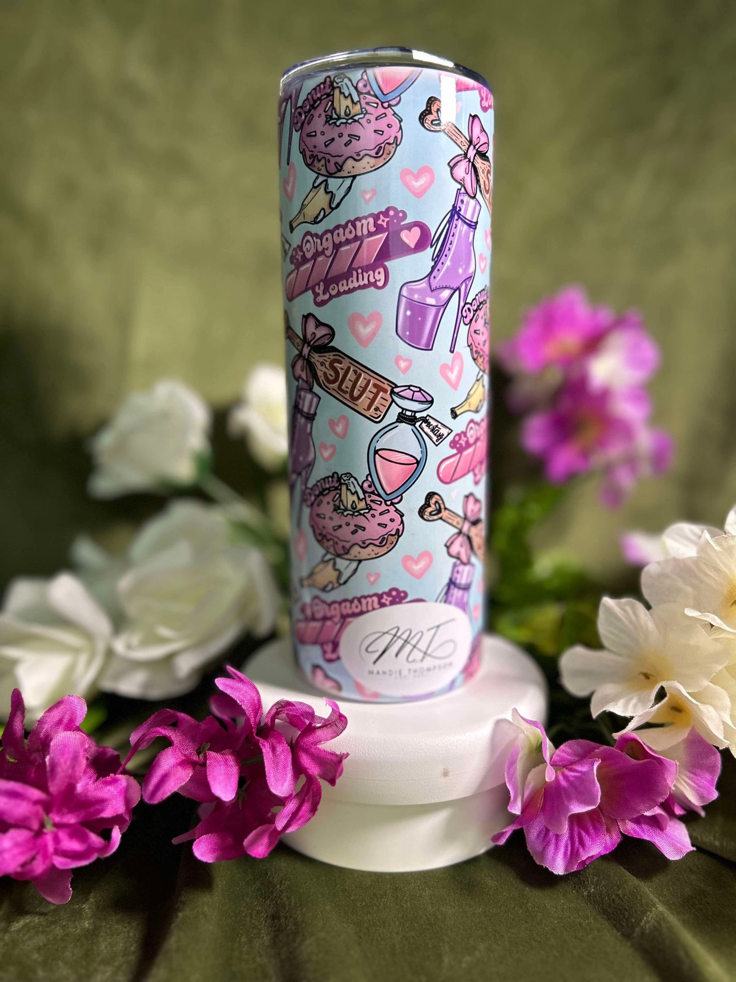 20oz Skinny Metal Tumbler β Kink Edition