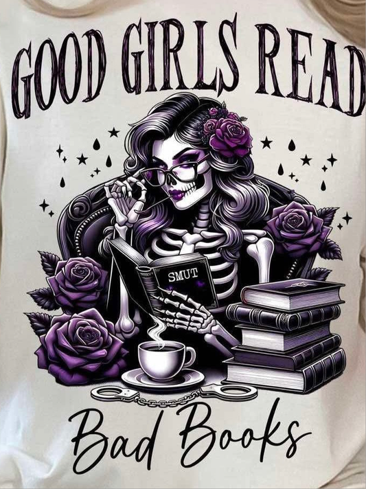 Good Girls Read Bad Books Sticker