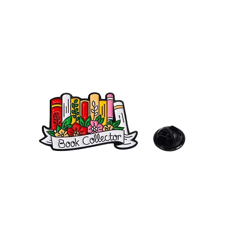 Booked Enamel Pins