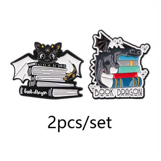 Booked Enamel Pins