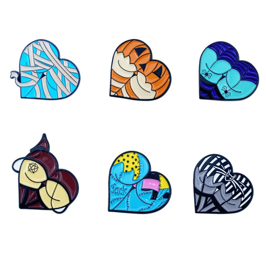 Booty Enamel Pins