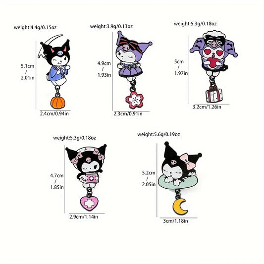 Kitty and Friends Enamel Pins