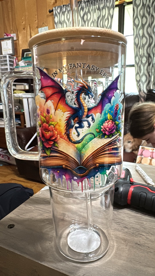 40oz Glass Tumblers