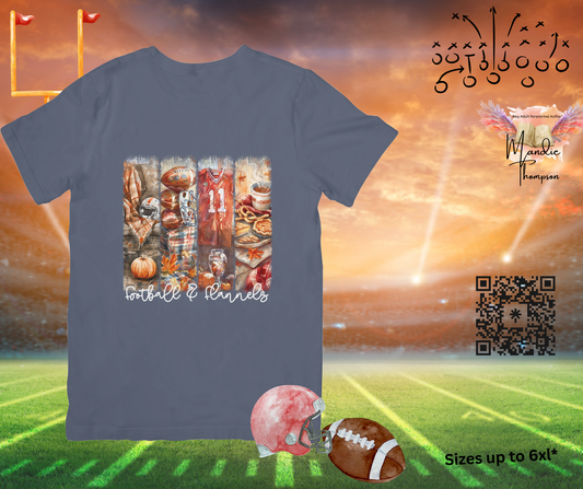 Football & Flannels T-Shirt