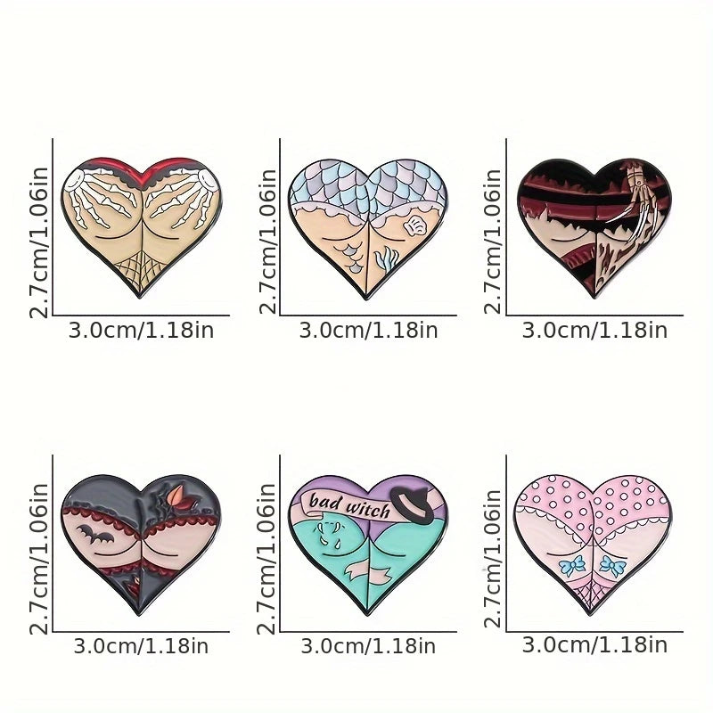 Booty Enamel Pins