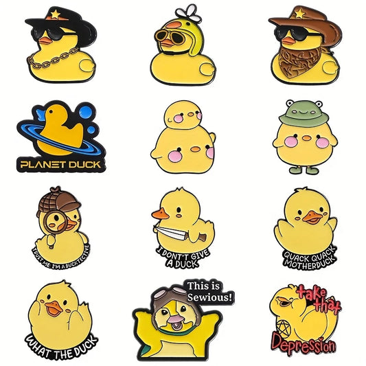 Ducky Wuckys Enamel Pins