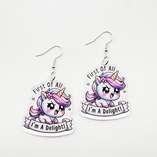 "I'm a Delight!" Earrings